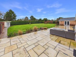 Rear Patio (Southerly aspect)- click for photo gallery